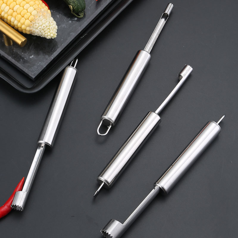 Wholesale multi-functional commercial Hawthorn red date corer kitchen fruit artifact coring pear corer Apple