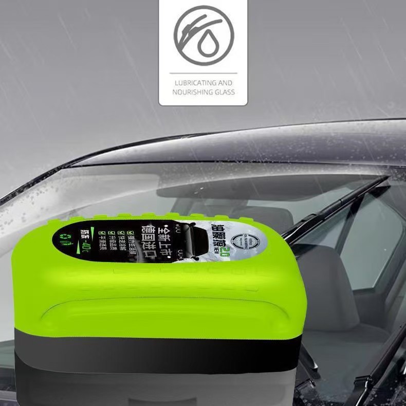 Car Glass Oil Film Remover Oil Film Brush Oil Film Cleaning Brush Removes Stains and Oil Stains on the Front Windshield