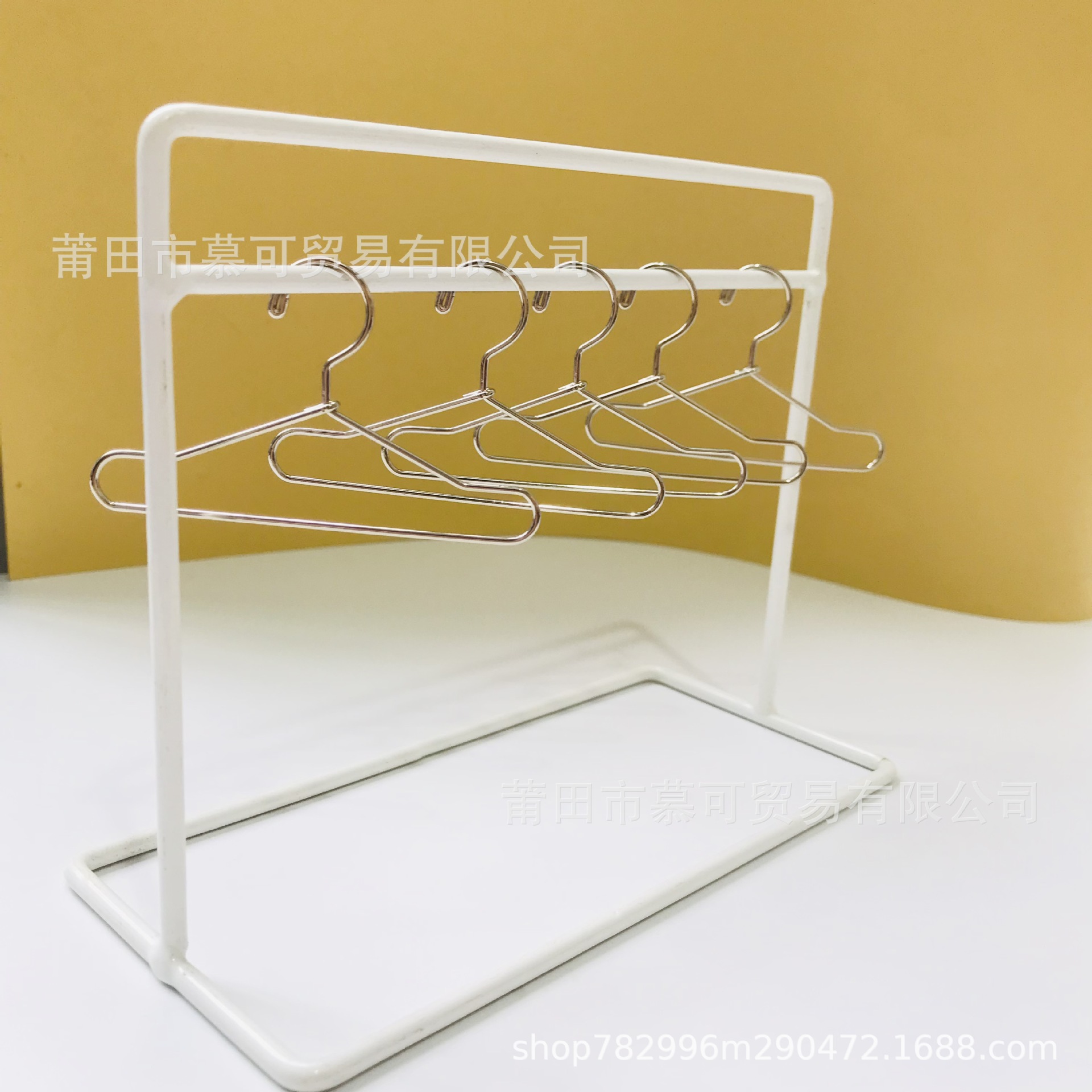 Mini Small Clothes Hanger Metal Bjd Doll Clothes Hanger Ob11 Cotton Doll Labubu Baby Small Clothes Hanging Accessories