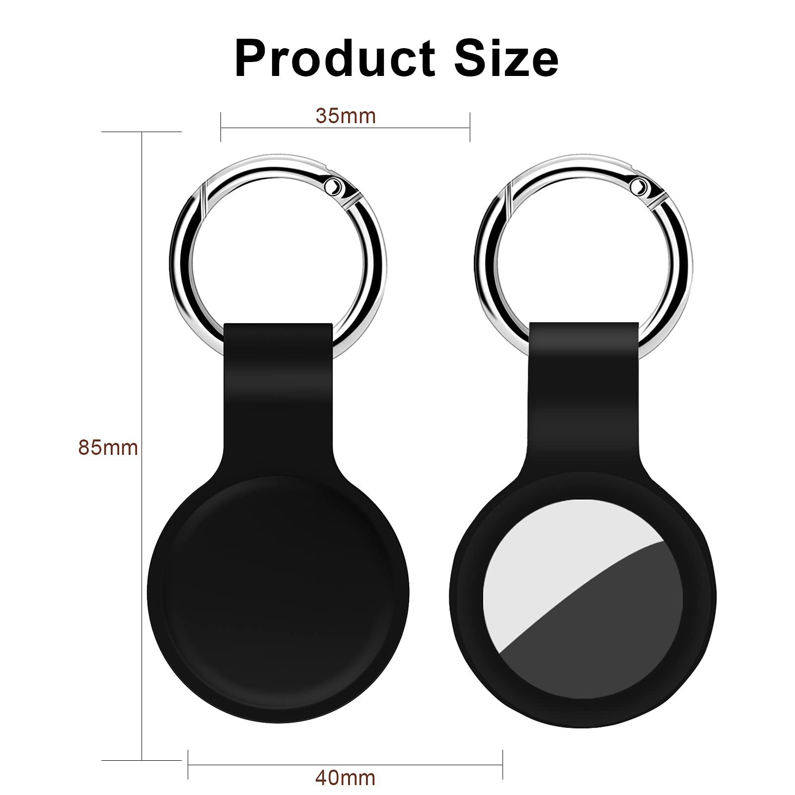 Suitable for Apple Airtag2 Protective Case Apple Airtag Silicone Positioning Tracker Portable Anti-Lost Protective Case
