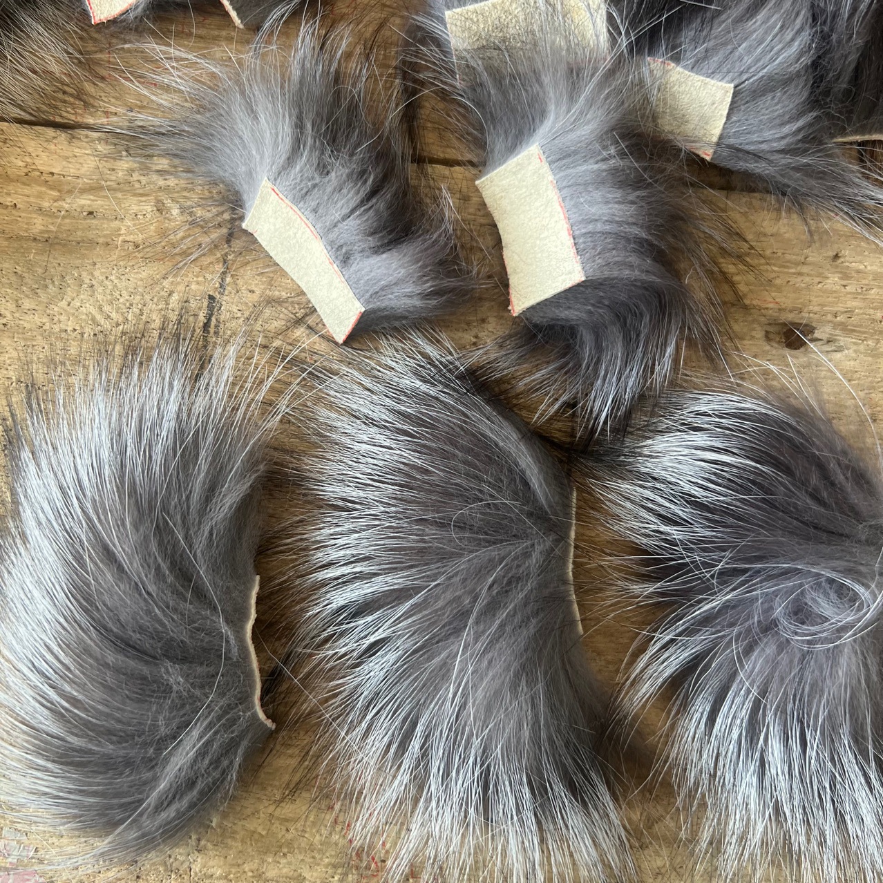 ✅Silver Fox Real Fur Cat Funny Pet Dress Up Ears Hat Dog Cute Funny Headwear Pet Supplies