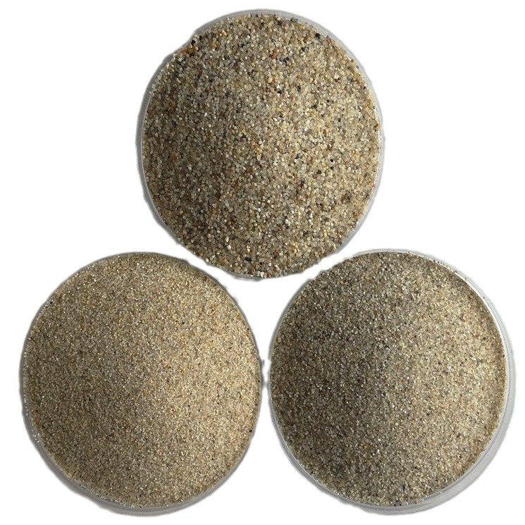 Round Grinding Materials, Round Granular Sand, Casting Sand, Coated Sand, Dust-Free, Fine-Grained, Saturated Round Granular Quartz Sand