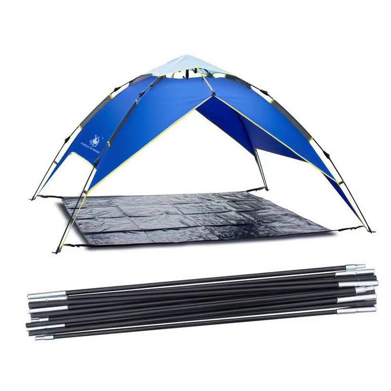Fiberglass Multi-Section Foldableable Mosquito Net Luggage Tent Support Rod Frame Alkali-Free Glass Fiber Tent Foldableing Rod