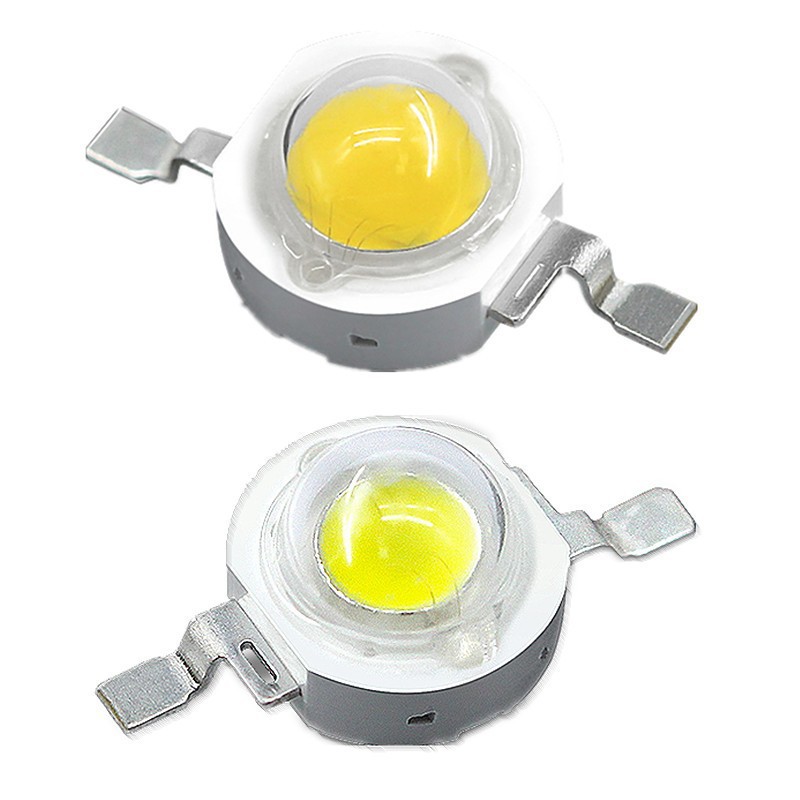 1W high power LED white light warm white red green blue yellow purple lamp beads bright light source foot tile high quality chip