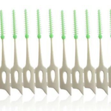 Эластичная массажная зубочистка, зубная щетка, силиконовая щетка для чистки промежутков, интердентальная щетка для ухода за полостью рта