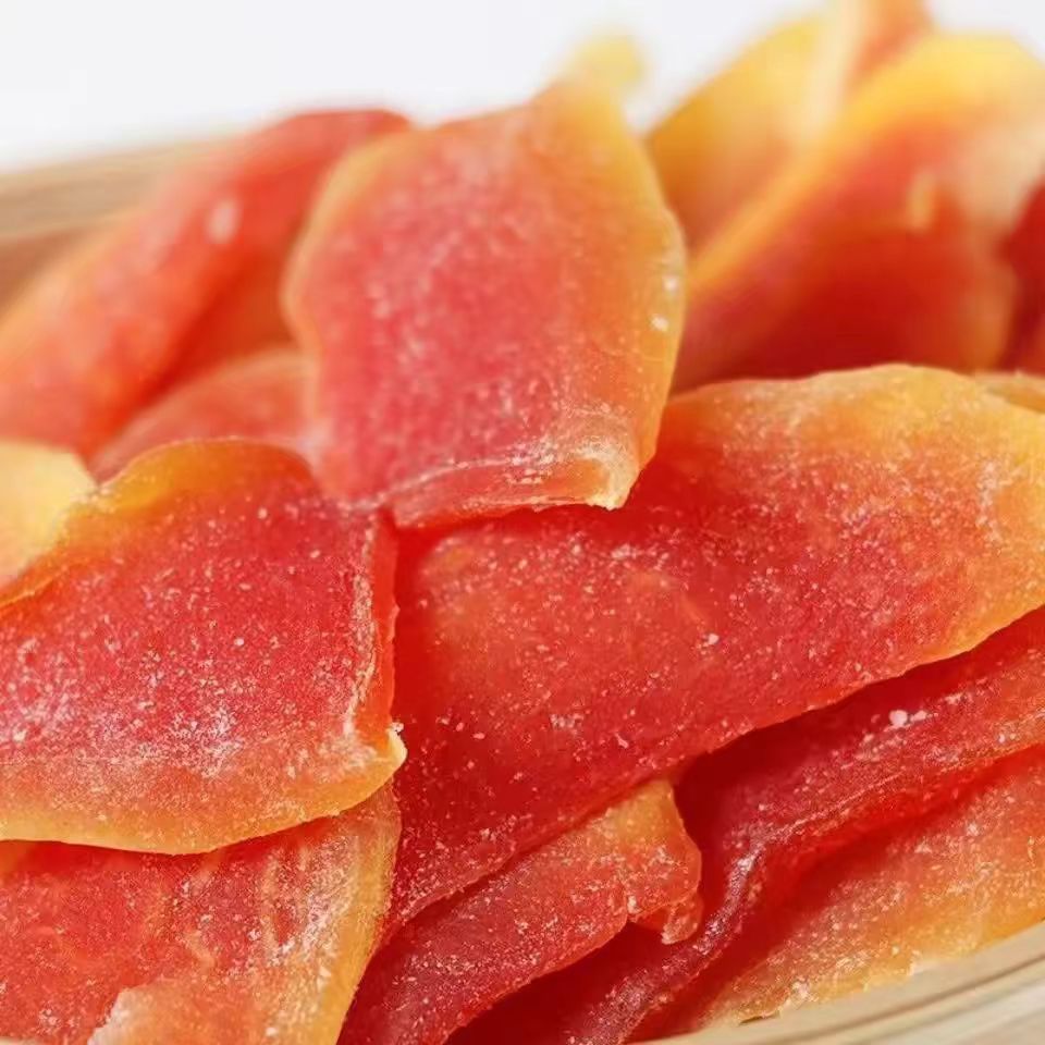 Bulk Red Heart Papaya Dried Fruit 5kg Pack Dried Fruit Preserves Dried Fruit Snacks Papaya Slices