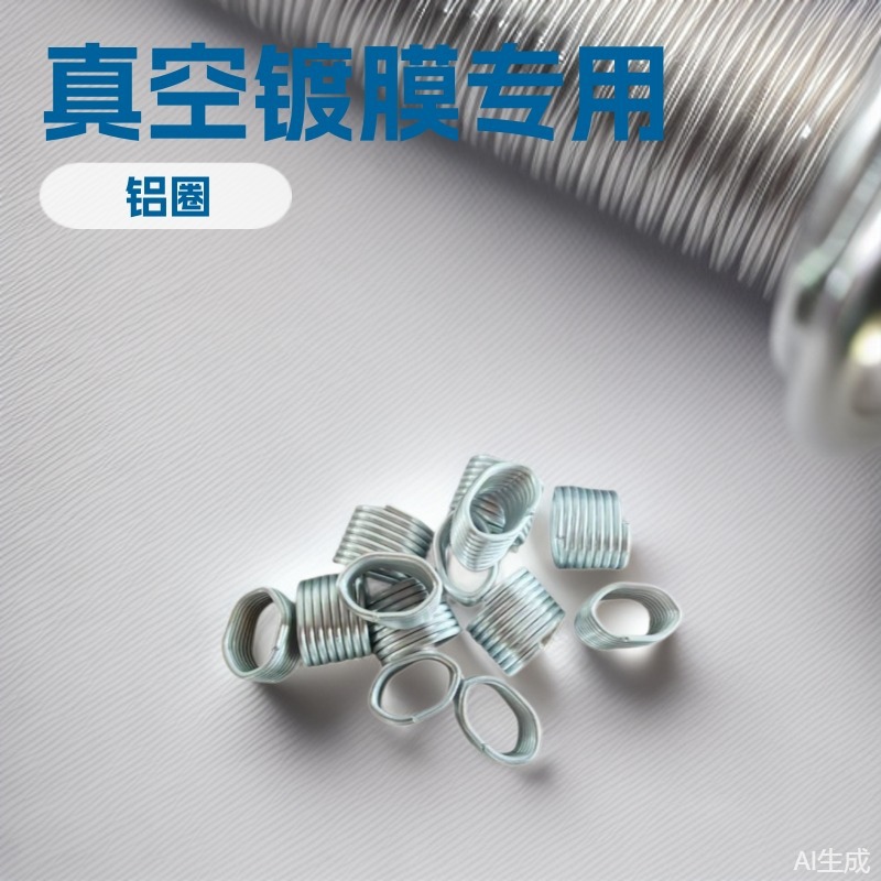 Высокопурифицированное алюминиевое кольцо, вакуумное алюминиевое покрытое кольцо, алюминиевое покрытое кольцо для испарения автомобильных фар, овальной формы, полные спецификации, вакуумное покрытие
