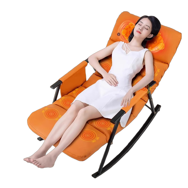 Oaks Massage Chair, Full-Body Home-Use Small Folding Lazy Sofa, Leisure Smart Rocking Chair, Massage Nap Artifact
