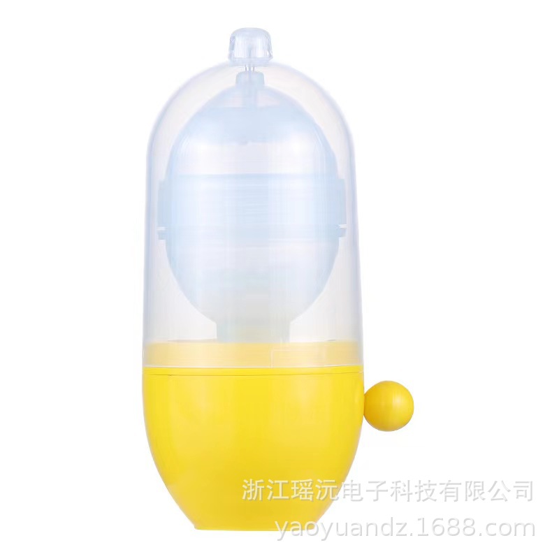 Gold Egg Breaking Egg Tighter Egg Shaker Manual Pull Rope Egg Shaker Kitchen Supplies Shake Tone Same Egg