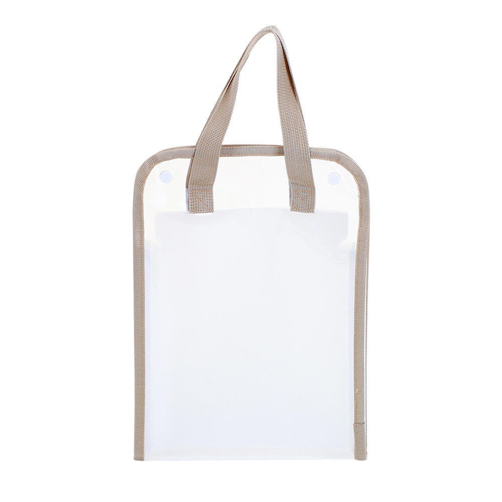 Portable Accordion Bag File Bag Storage Bag A4 Student Book Bag Junior High School and High School Folder Test Paper Pregnancy Check-Up Storage Book