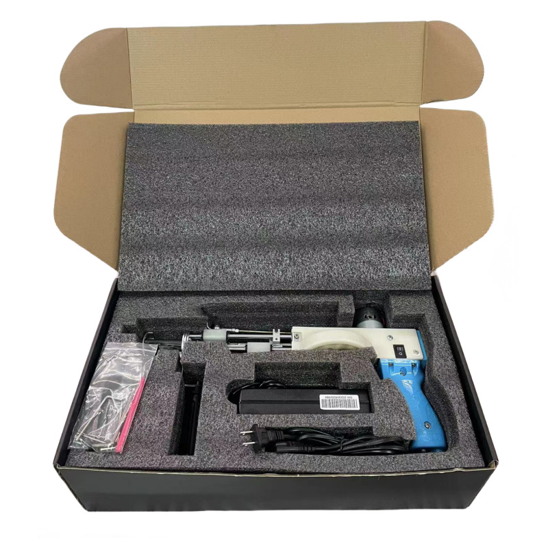 40mm Tufting Gun Cut Pile Loop Pile Carpet Loom Carpet Gun Tufting Gun Electric Needle Long Pile 45Mm355M