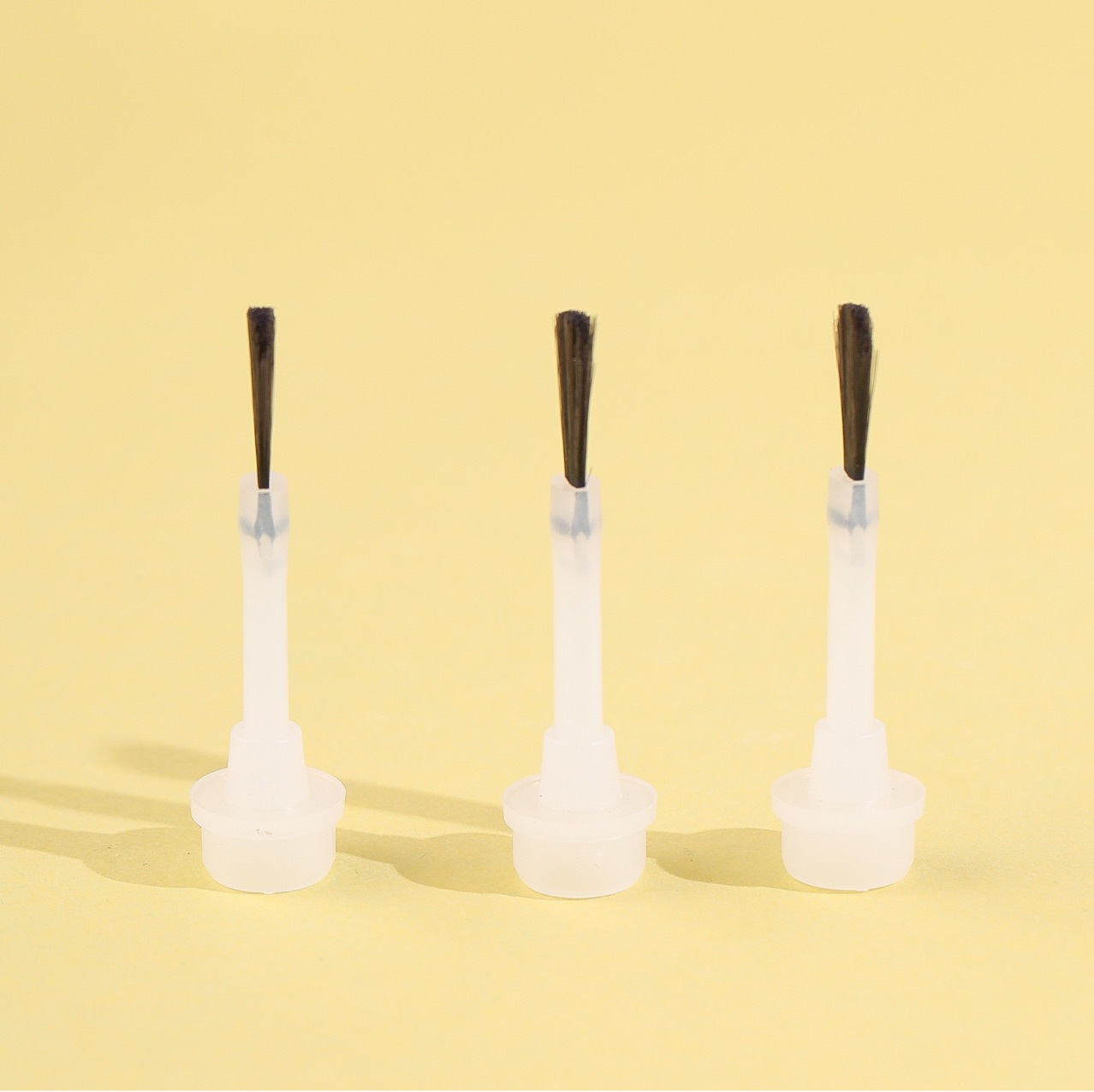 Arc hair brush Nail Polish glue disposable brush plastic brush wearing nail brush small hair brush wearing nail brush