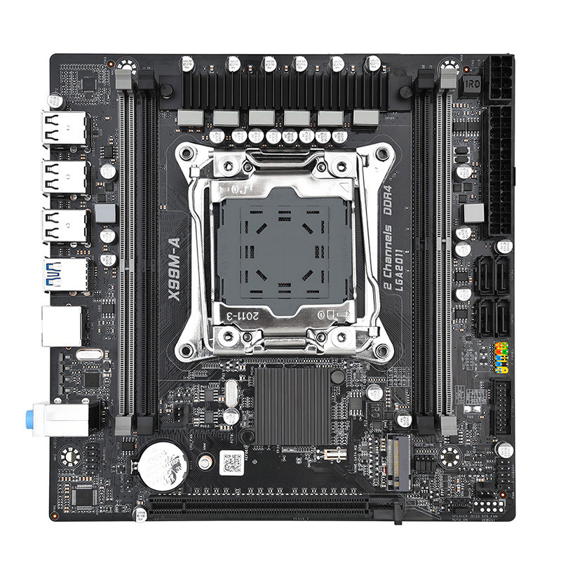 New X99M-A computer motherboard DDR4 memory LGA2011-3 gigabit network card support M.2 NVME/NGFF