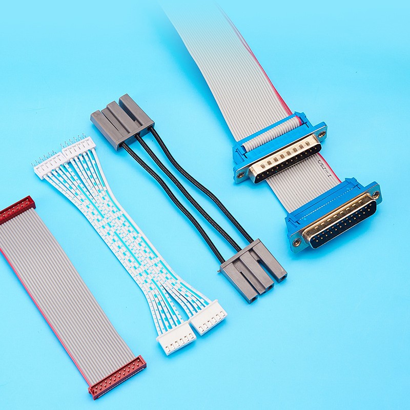 Xh2.54 Terminal Wire 3P Digital Wire Male and Female Plug-In Connector Wire Harness Processing Gray Row Black Row