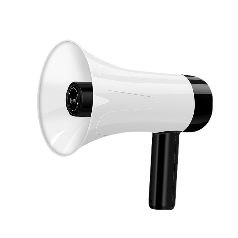 Handheld Lithium Battery Megaphone for Hawking Goods, Loudspeaker for Street Stalls, Loud Public Broadcasting Microphone, Loudspeaker with High Volume