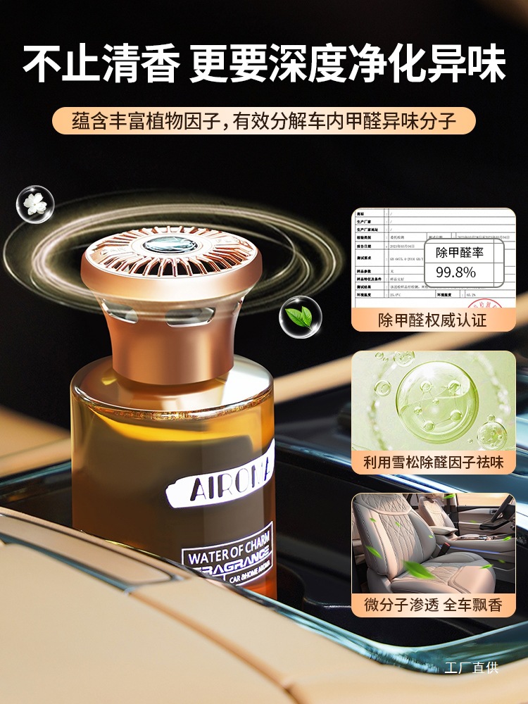 Hilton Hotel Car Fragrance 2025 New Long-Lasting Fragrance Car Perfume for the Car to Create a High-End Feel