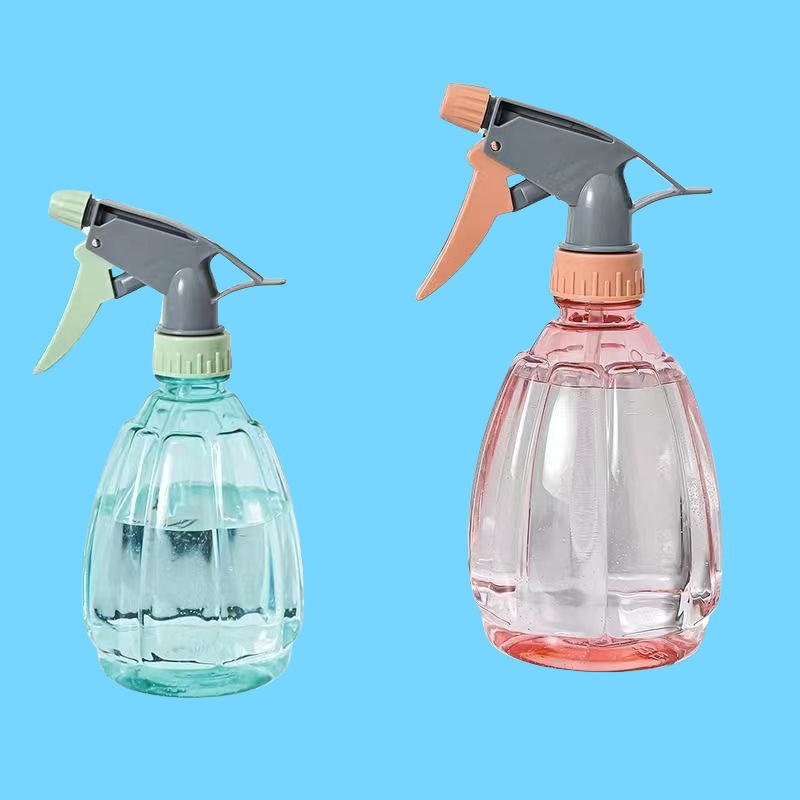 Small Watering Bottle for Watering Flowers, Cleaning Alcohol Bottle, Pumpkin Watering Bottle, Disinfection Spray, Gardening Cleaning and Hairdressing Special Spray Bottle Fan