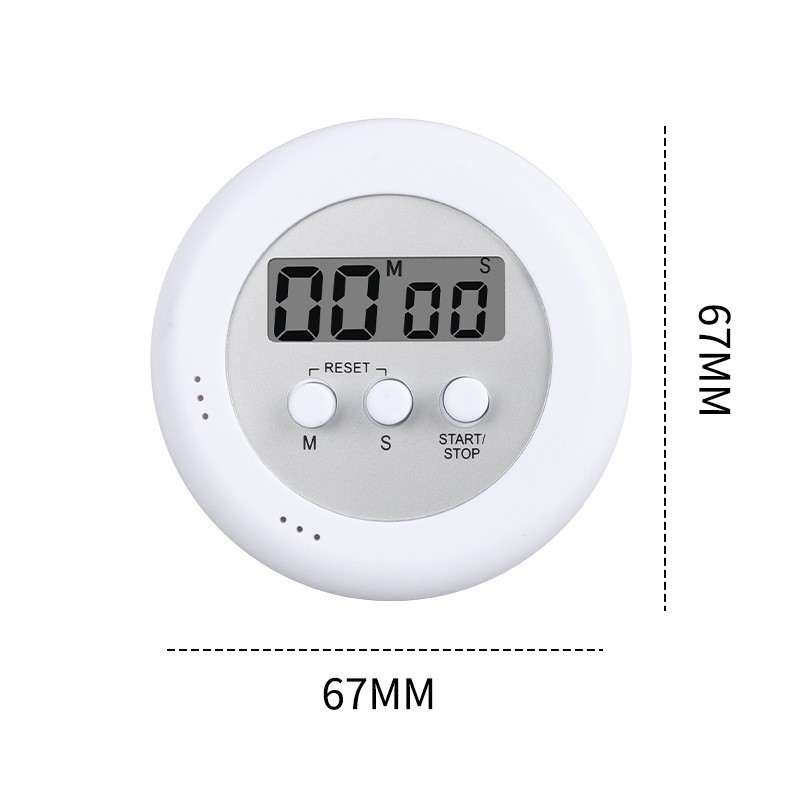Exercise Timer Magnetic Multi-function Baking Timer Round Abdominal Wheel Time Management Timer Wholesale