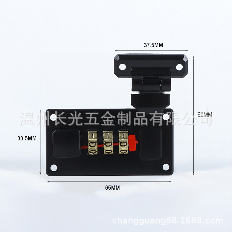 Multi-Color Blind Box Combination Lock, Large Combination Lock, Zinc Alloy Wooden Box Combination Lock, Gift Box Combination Lock, Luggage Lock