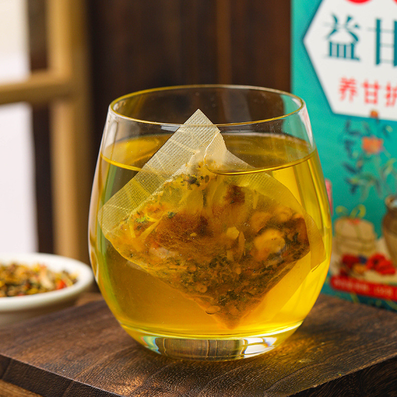 Xiamen Wanming Traditional Chinese Medicine Research Institute 18-Flavor Yigan Tea 18-Flavor Yigan Tea Nourishing and Protecting Tea Substitute Tea for Hair Growth