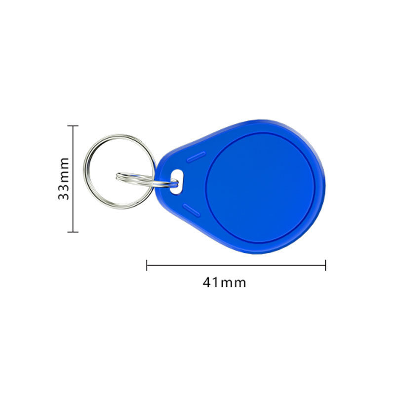UID card IC card buckle replicable card access control card key chain residential property elevator card ID card can be repeatedly erased
