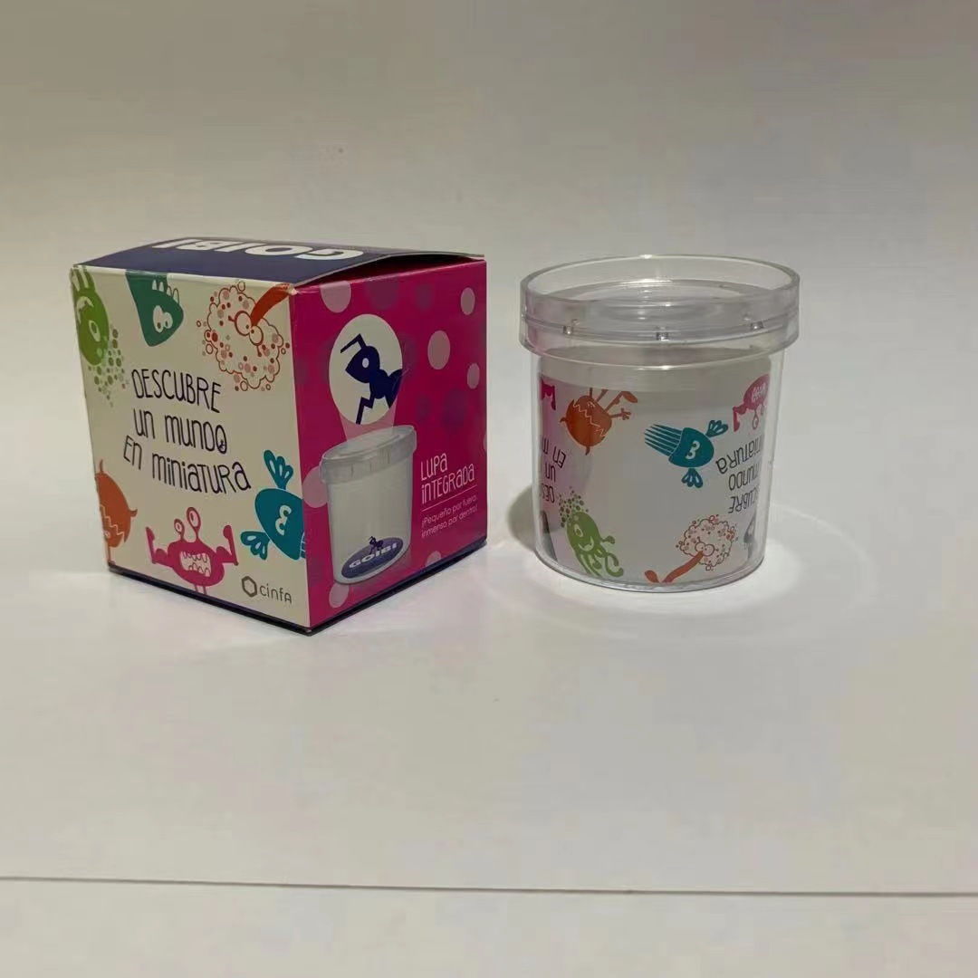 Insect Observation Box Kidsren's Observation Bottle Enlarged Observation Cup Enlarged Jar Kindergarten Primary School Students Science Experiment Teaching Aids