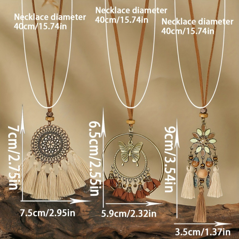2026 New Cross-Border Dropshipping Bohemian Necklace Bohemian Ethnic Style Ladies Necklace