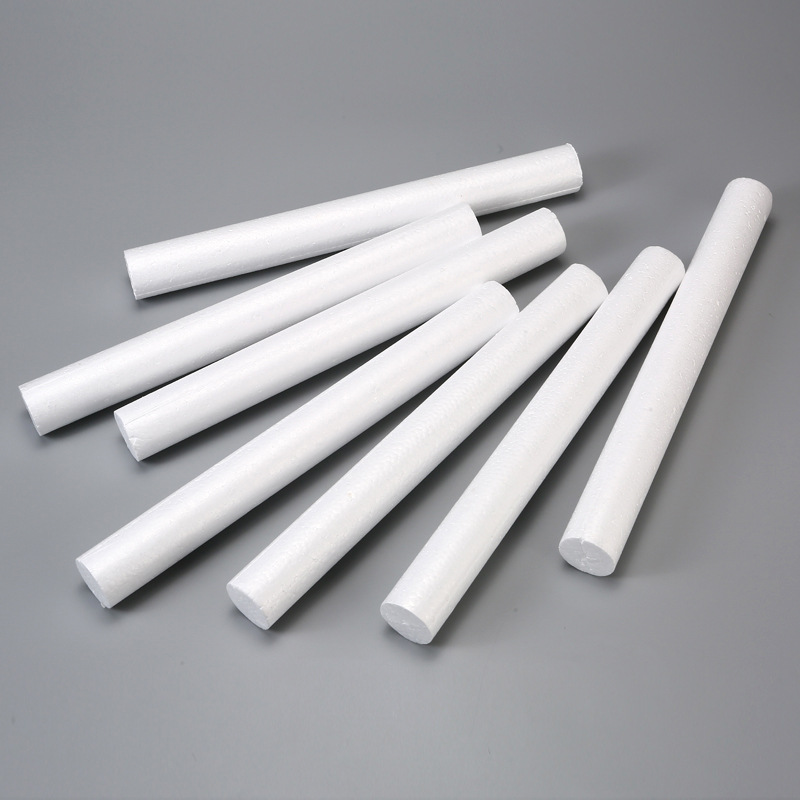 White solid Styrofoam foam ball cylinder hand painted DIY early education materials to make teaching geometry