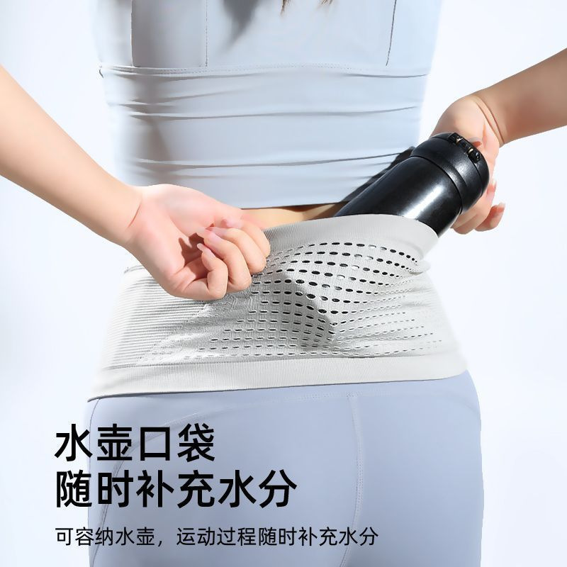 Sports Waist Bag for Women, Running, Mobile Phone, Fitness, High Elasticity, Backpack, Close-Fitting, Invisible, Outdoor, Multi-Functional, Durable