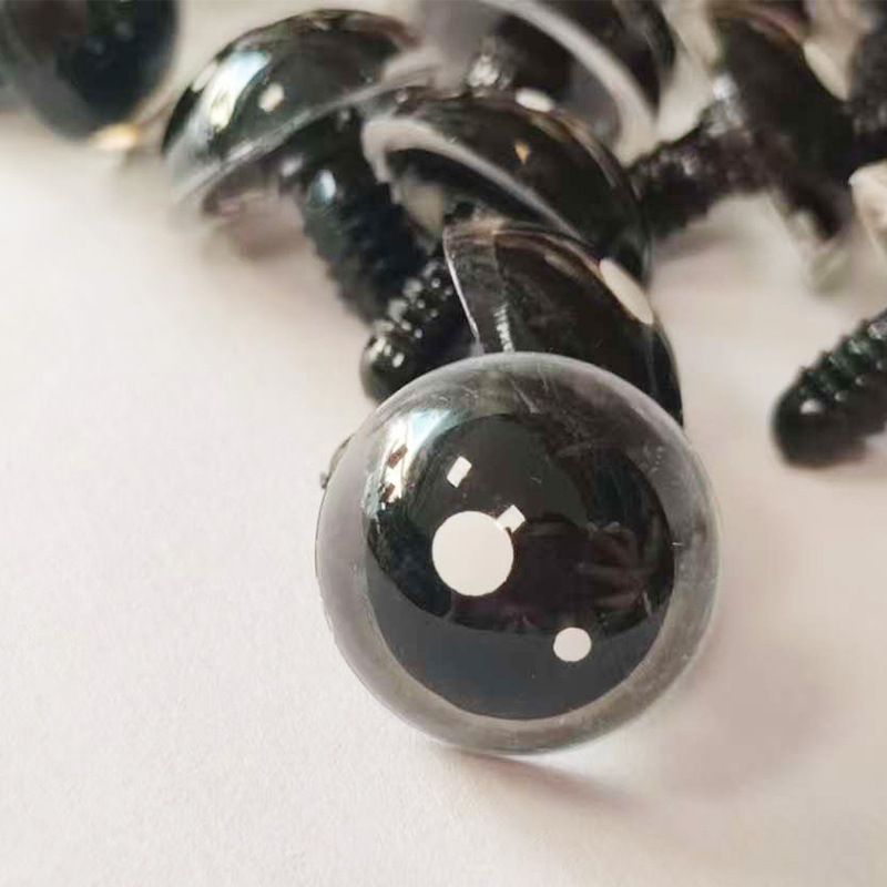 New Glass Kitten Eye Colorful Animal Eyeball Plush Toy Doll Cloth Doll DIY Eye Jewelry Accessories