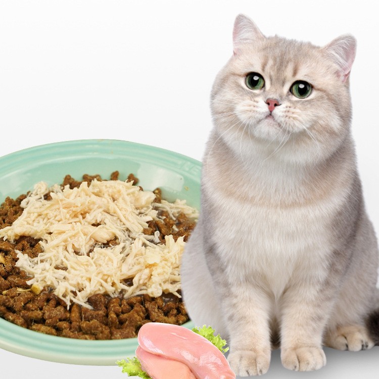 Pet cat snacks boiled bonito steamed meat dog training dog snacks 20g wonderful fresh canned bag