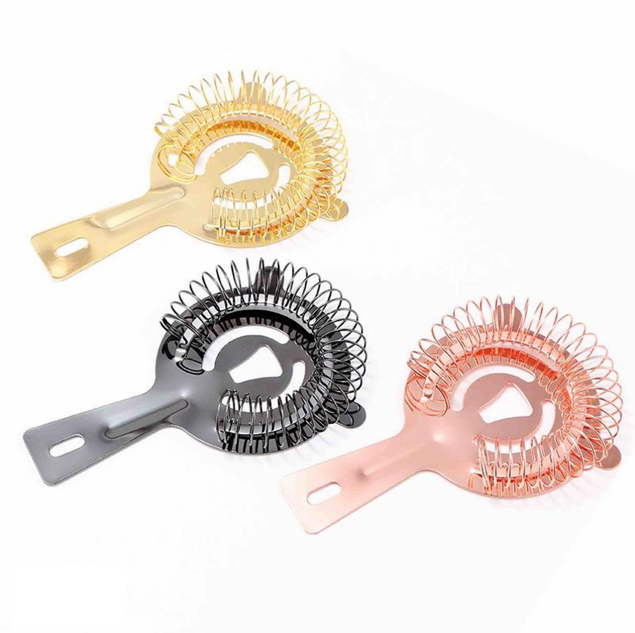 Manufacturer Wholesale 304 Stainless Steel Ice Filter Bar Tool Bartending Filter Cocktail Ice Separator