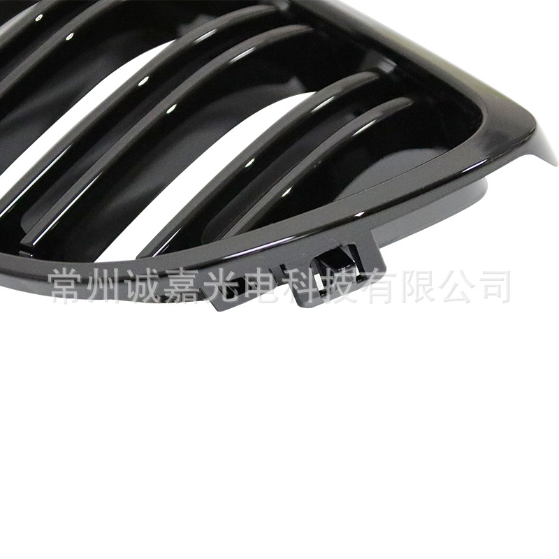 Suitable for BMW old 3 series double door E92 E93 early M3 modified double line bright black matte black net