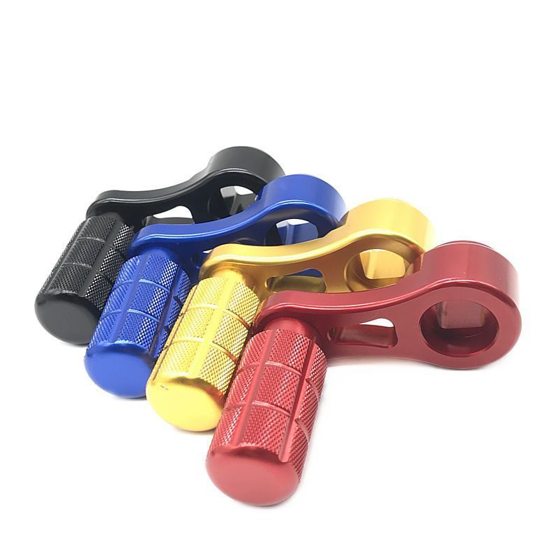 Electric Vehicle Side Frame Pedal No. 9 Rear Pole Core Central Folding Pedal Rear Footrest Modification Accessories Motorcycle Pedal