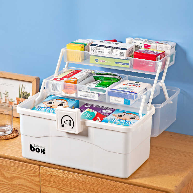 Аптечка, медицинская коробка, домашняя аптечка, большая емкость, артефакт для хранения