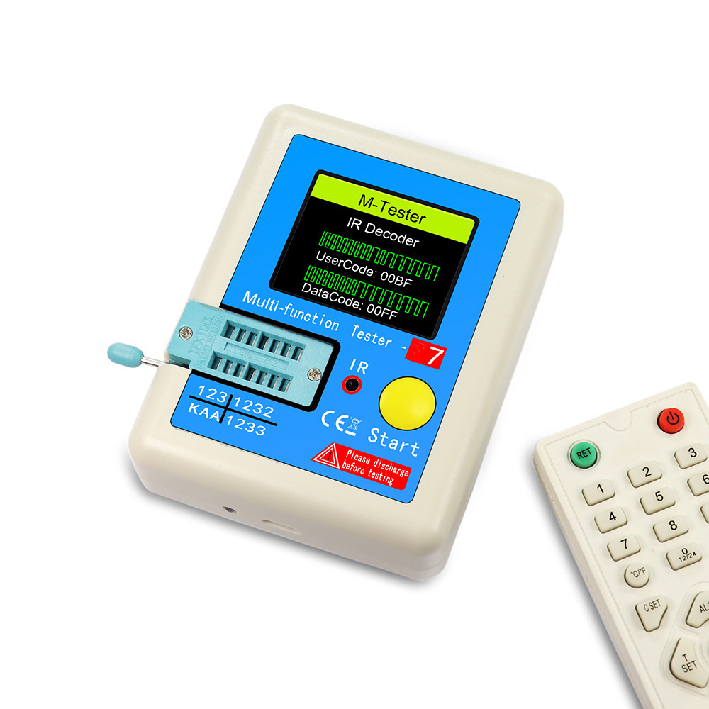 Multifunctional Transistor Tester Lcr-7 Full Color Screen Graphic Display Multifunction Tester