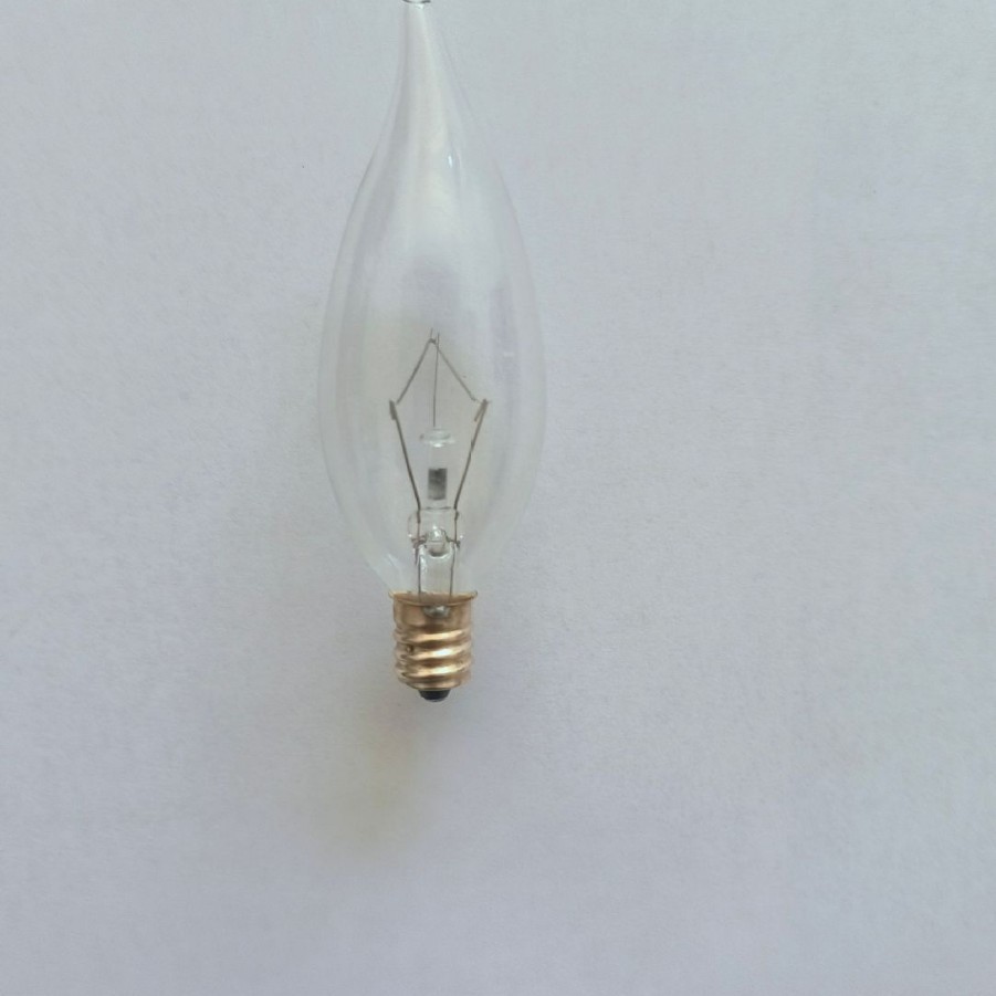C32 Incandescent Lamp 110V Candle Type Small Tail E12 American Standard Light Bulb