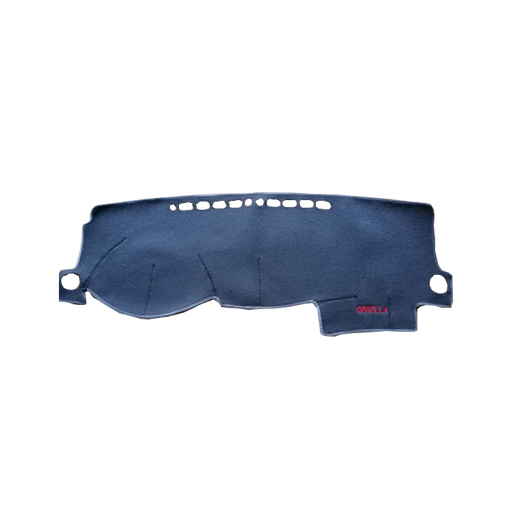 Коврик для защиты от солнца для центральной консоли автомобиля, бархатный полиэстер, противоскользящий, светозащитный