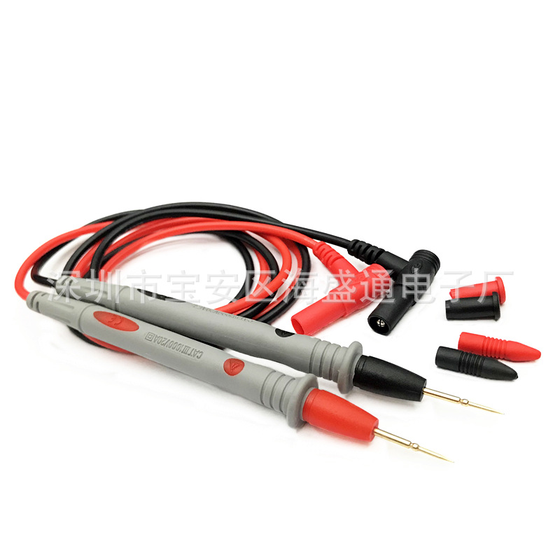 Multimeter Pen Silicone Test Pen Test Pen 1000V Extra Tip 20A Universal Digital Multimeter Pen Test Line