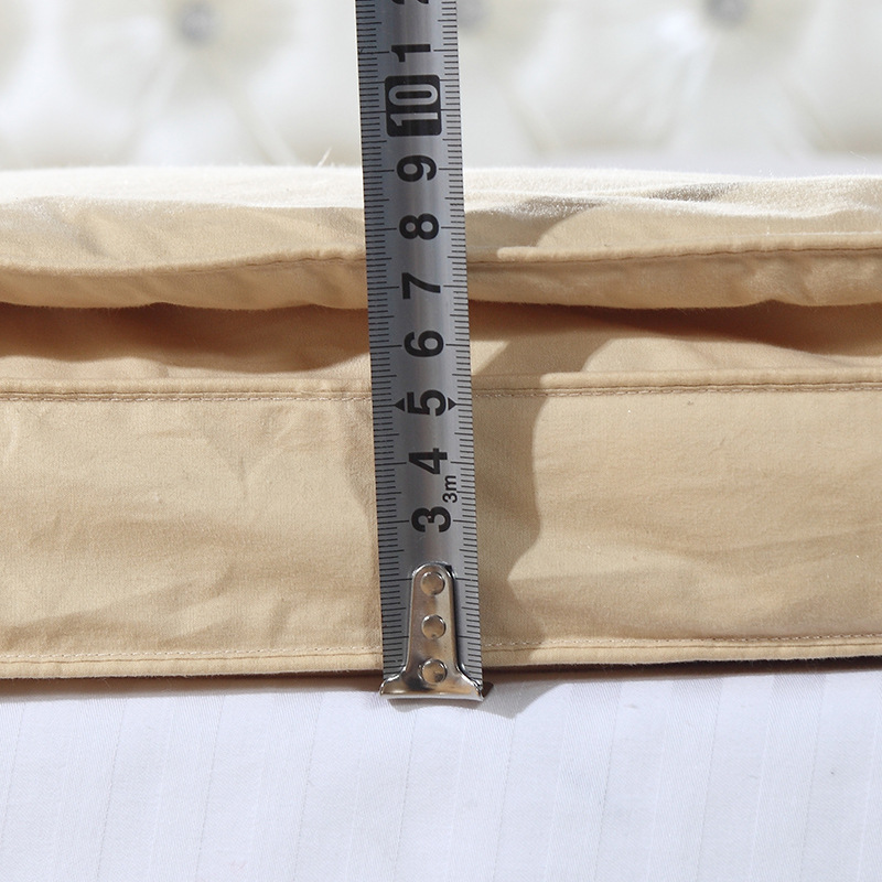 White Goose Down Mattress Feather Cushion Thickened Warm Five-star Hotel Bed Mattress Student Stay Tatami Mattress