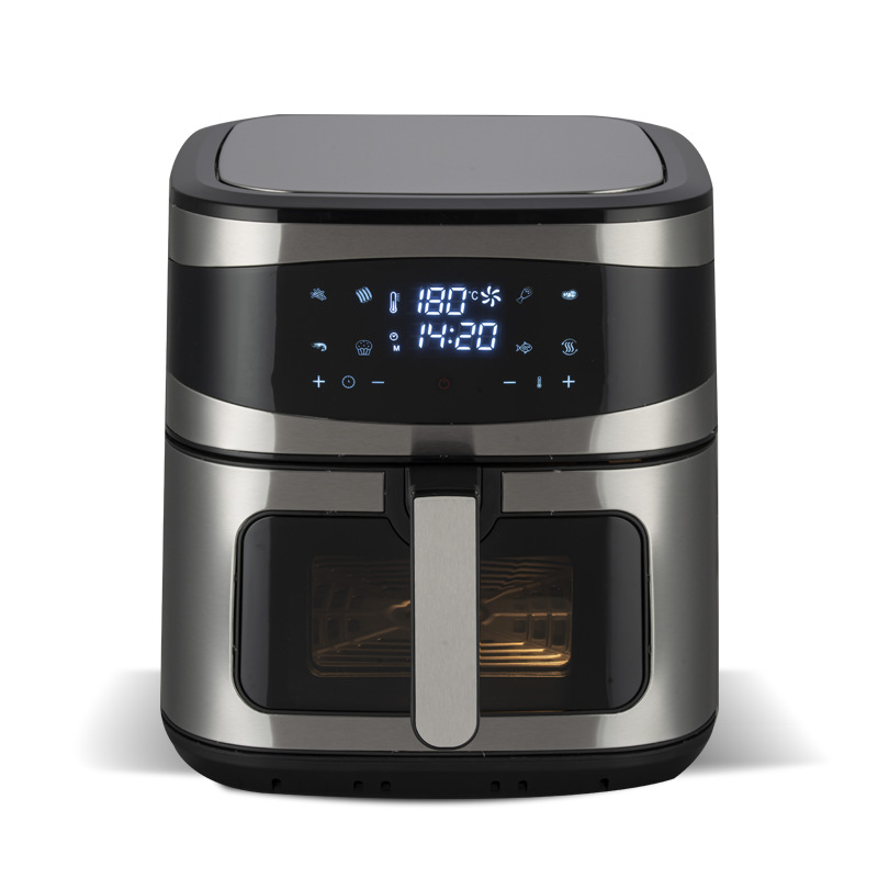 Household Large-Capacity Air Fryer Smart Touch Electric Fryer Multi-Functional French Fries Machine Foreign Trade Wholesale Cross