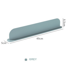 Waterproof Board Faucet Kitchen Water Barrier Suction Cup Water Barrier Drain Barrier Silicone Splash-Proof Artifact Sink