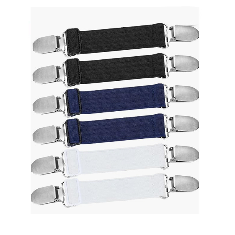 Регулируемый эластичный пояс для штанов, пояс для женщин и мужчин с зажимом