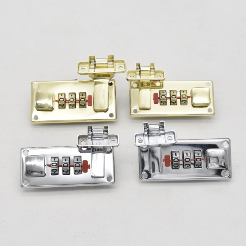 Готовый заводской кодовый замок для багажа, замок для инструмента, противоугонный замок, регулируемый замок с ключом