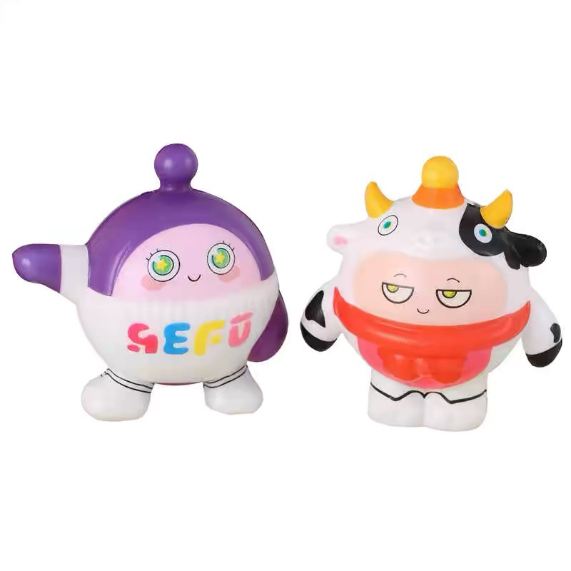 Nezha Squishy Slow Rebound Toy Stress Relief Wholesale Stall Toys Trendy Figurines Children's Small Gifts