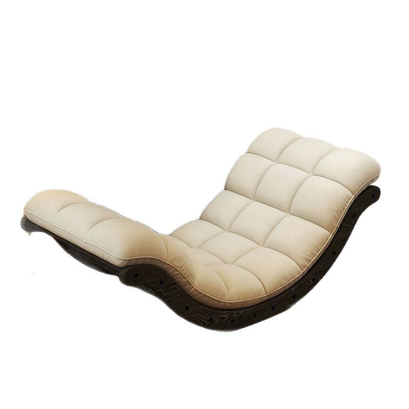 Multifunctional Moon Rocking Chair Retro Lazy Sofa Living Room Balcony Home Leisure Lunch Break Lounge Chair