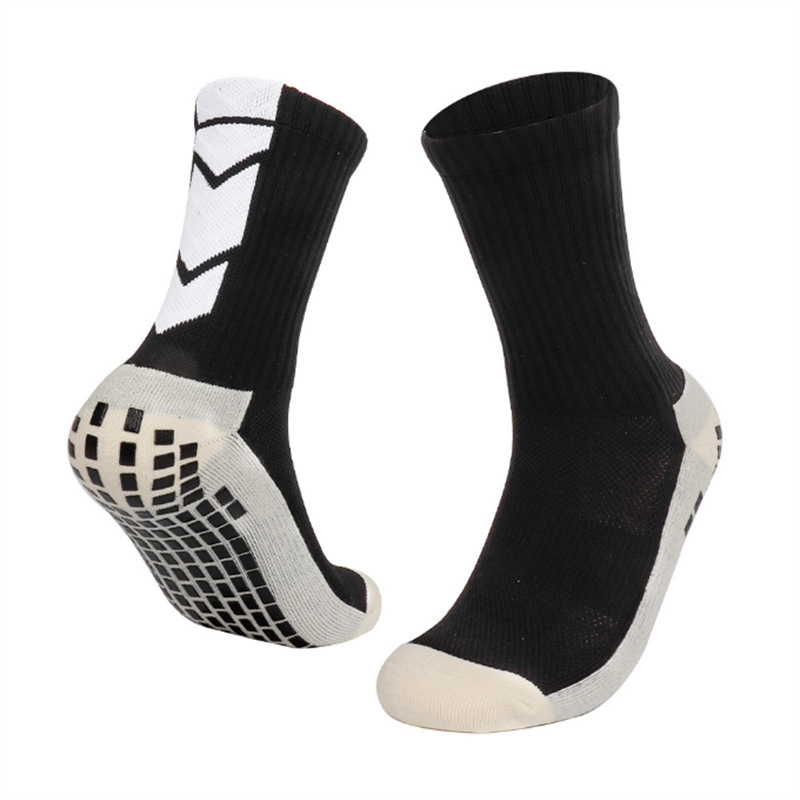 Hot-Selling Mid-Calf Non-Slip Professional Football Socks for Men, Thickened Towel Bottom Training Socks, Children's Socks