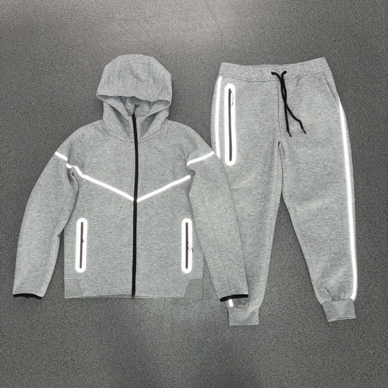 24SS Air Layer Cotton Quarter Shorts Reflective Pressurized Air Layer Cotton Sports suit