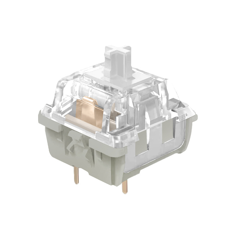 Ktt Kang White Kangtengtang White Axis V3 Mechanical Keyboard Axis DIY Hot-Swappable Three-Legged Linear Accessories