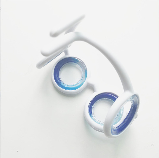 Shake the same cross-border black technology anti-motion sickness ship aircraft without lenses portable children adult liquid glasses eye protection